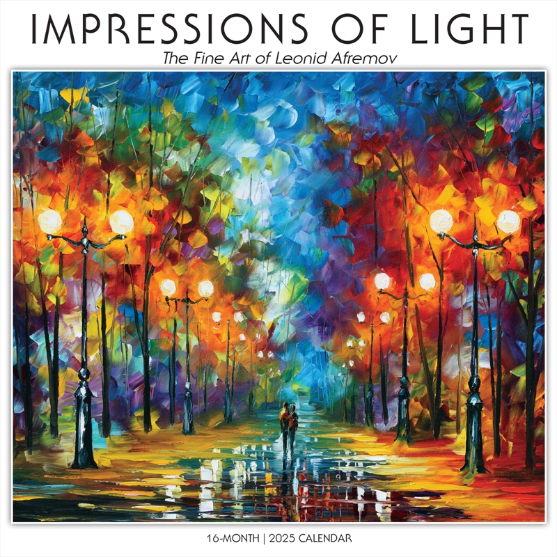 Impressions of Light 2025 Square Calendar/Product Detail/Calendars & Diaries