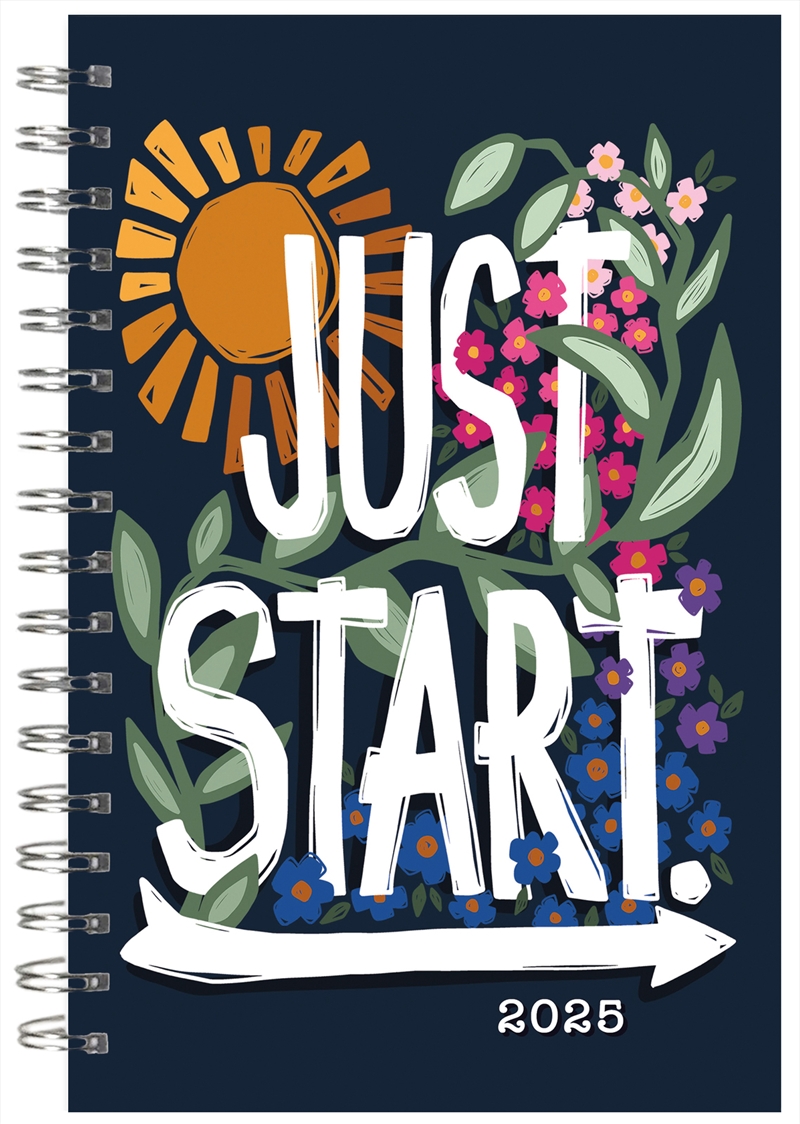 Goal Getter: Just Start Goal Getter 2025 Engagement Calendar/Product Detail/Calendars & Diaries