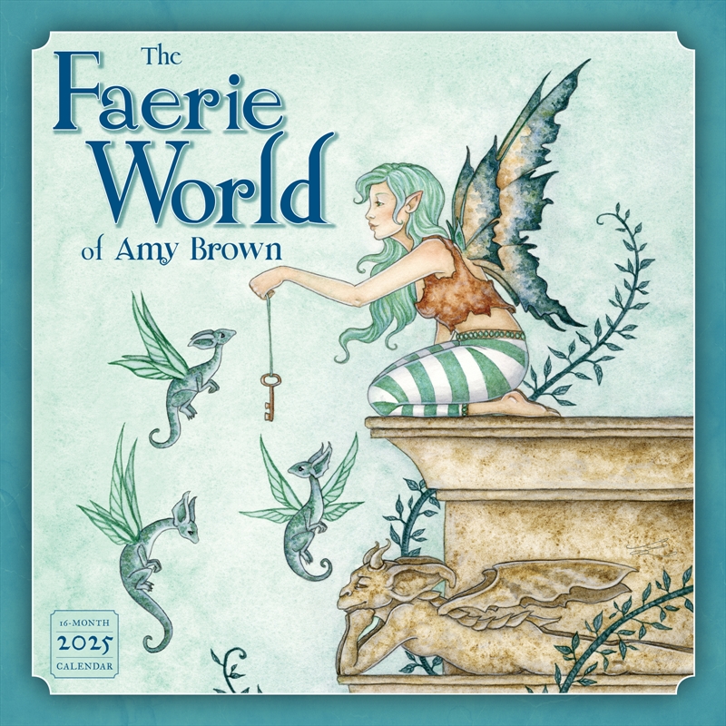 Faerie World of Amy Brown 2025 Square Calendar/Product Detail/Calendars & Diaries