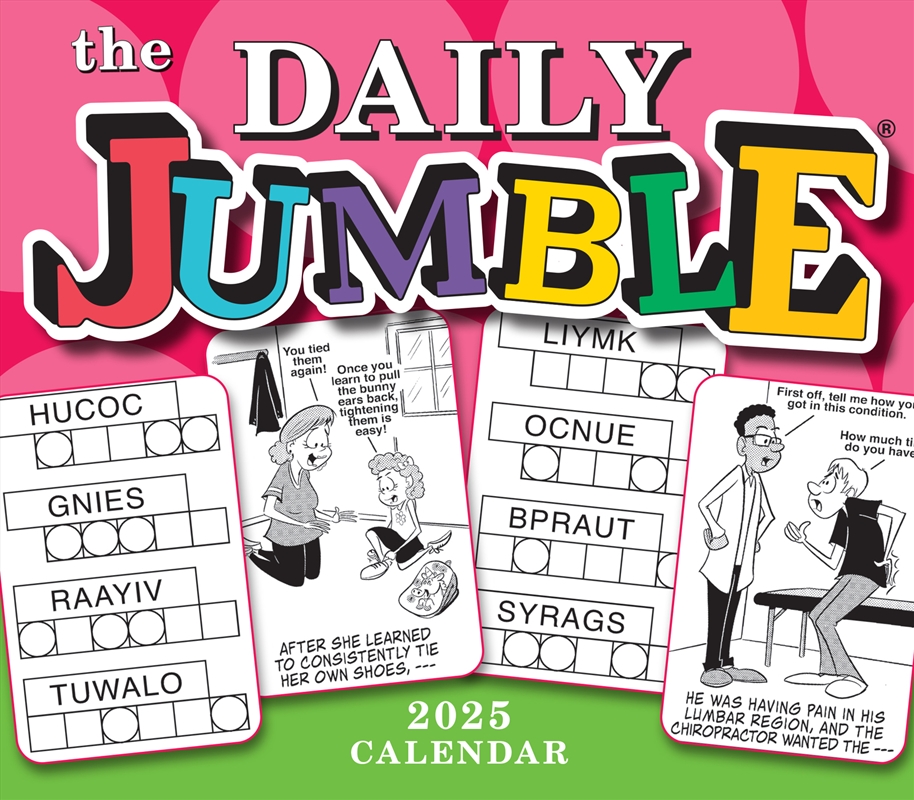 Daily JUMBLE 2025 Boxed Calendar/Product Detail/Calendars & Diaries