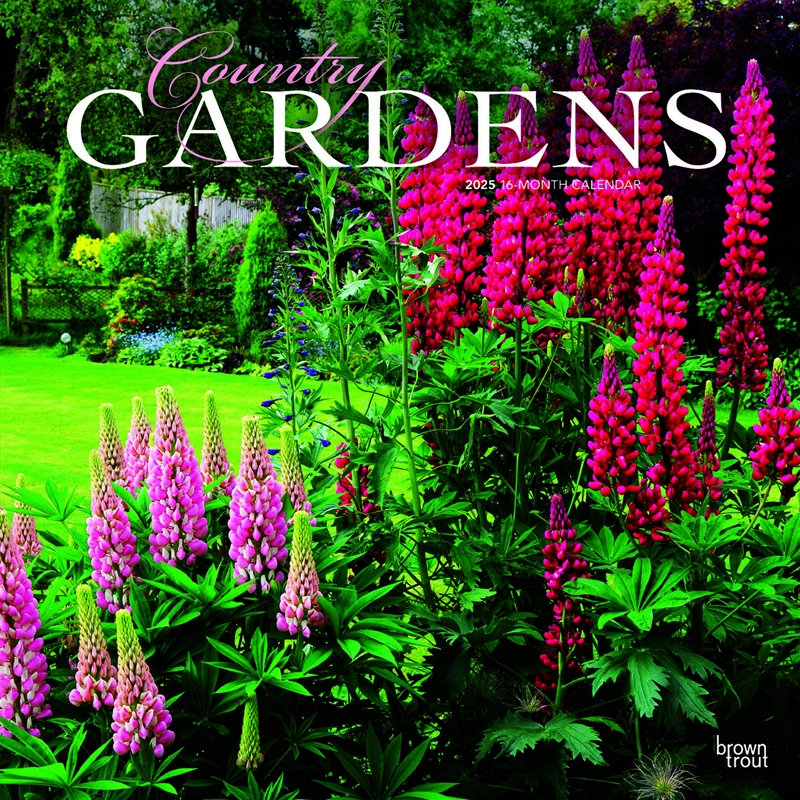 Country Gardens 2025 Square Calendar/Product Detail/Calendars & Diaries