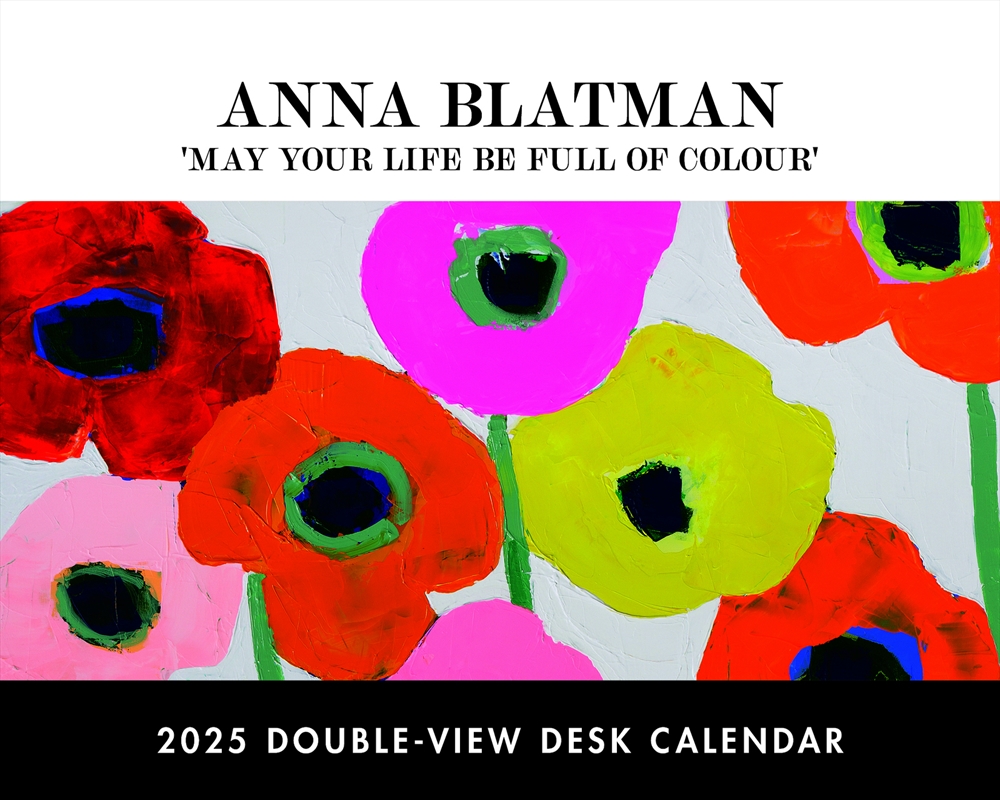 Anna Blatman 2025 Double View Desk Easel Calendar/Product Detail/Calendars & Diaries