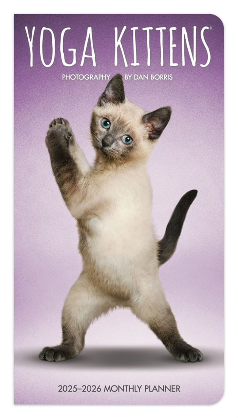 Yoga Kittens 2025 Pocket Planner Calendar/Product Detail/Calendars & Diaries