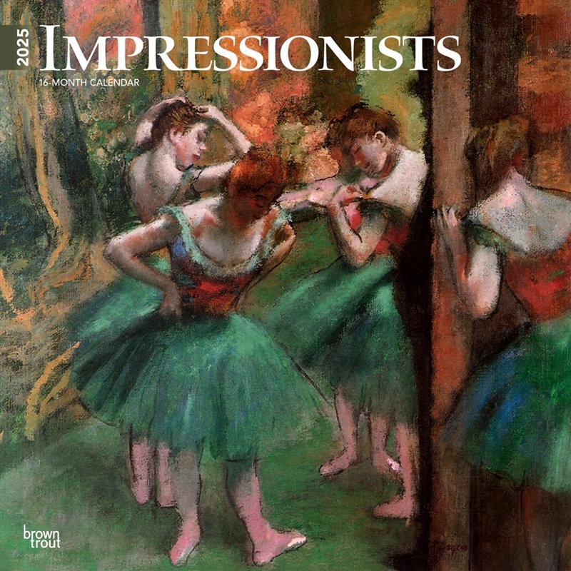 Impressionists 2025 Square Calendar/Product Detail/Calendars & Diaries