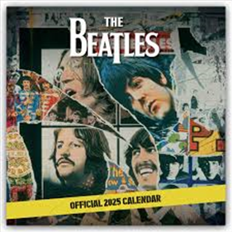 The Beatles 2025 Square Calendar/Product Detail/Calendars & Diaries