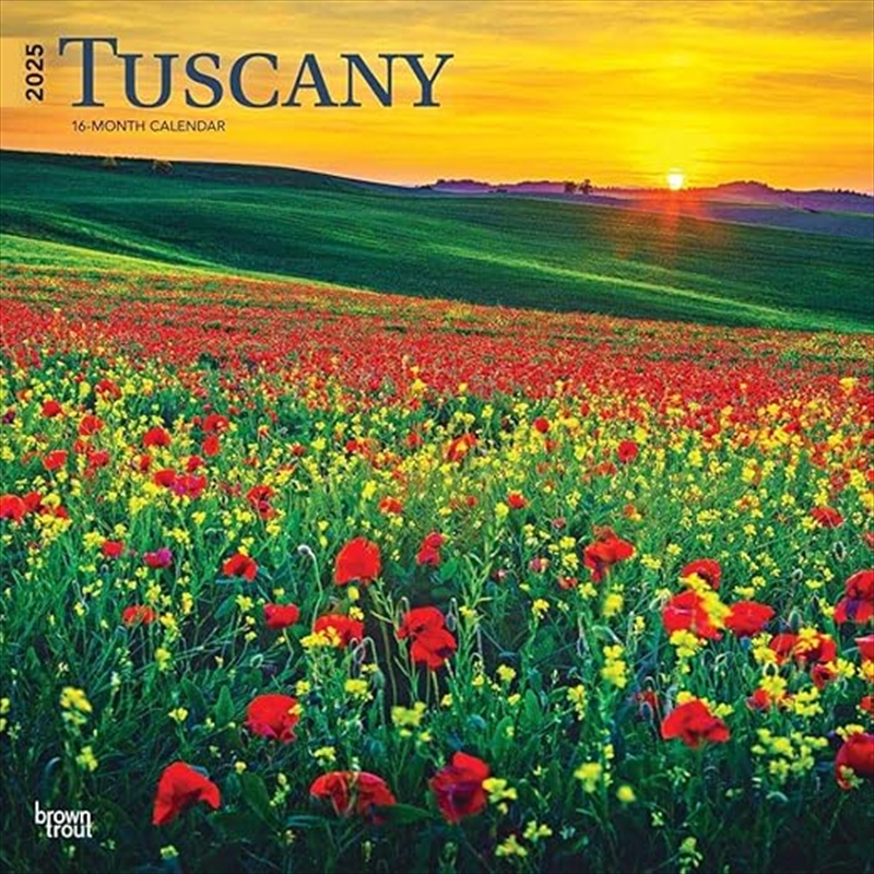 Tuscany 2025 Square Calendar/Product Detail/Calendars & Diaries