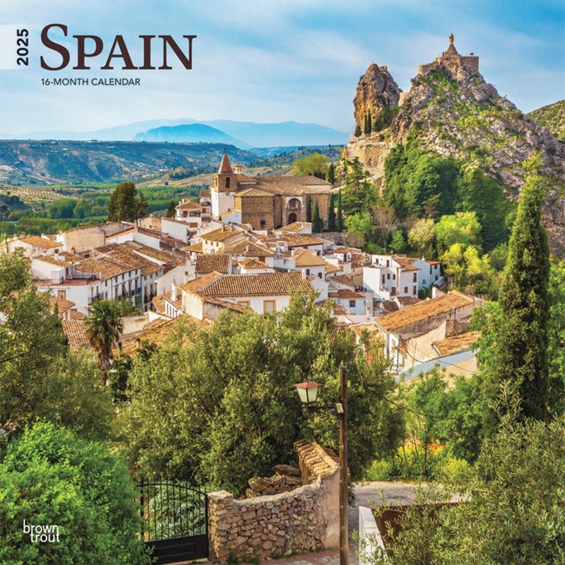 Spain 2025 Square Calendar/Product Detail/Calendars & Diaries