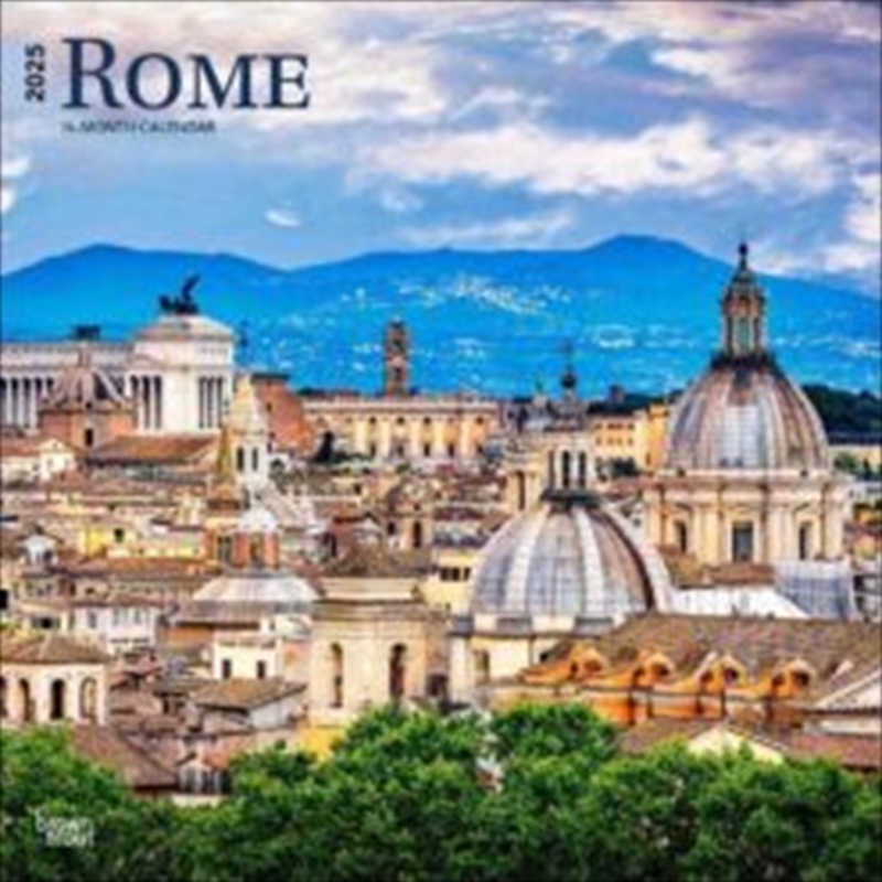 Rome 2025 Square Calendar/Product Detail/Calendars & Diaries