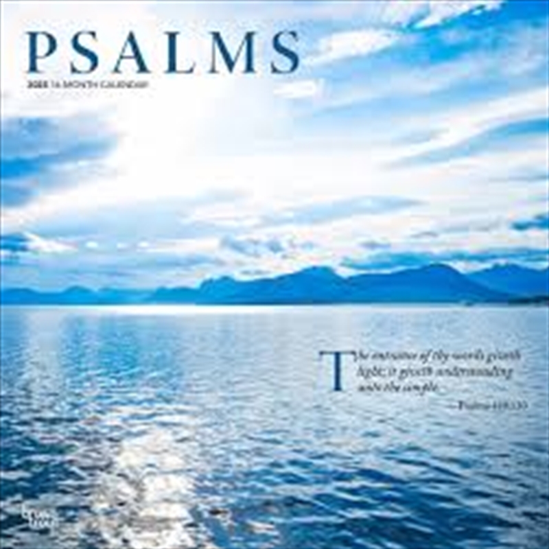 Psalms 2025 Square Calendar/Product Detail/Calendars & Diaries