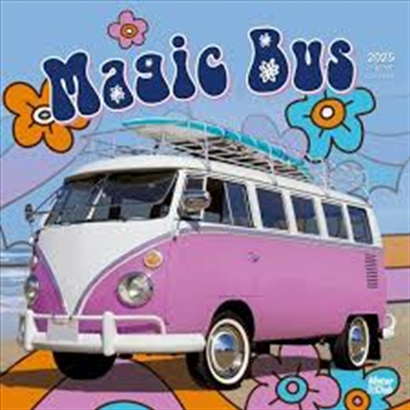 Magic Bus 2025 Square Motor Club Calendar/Product Detail/Calendars & Diaries