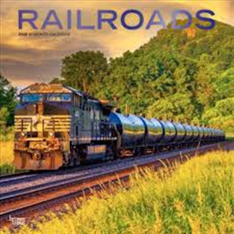 Railroads 2025 Square Calendar/Product Detail/Calendars & Diaries