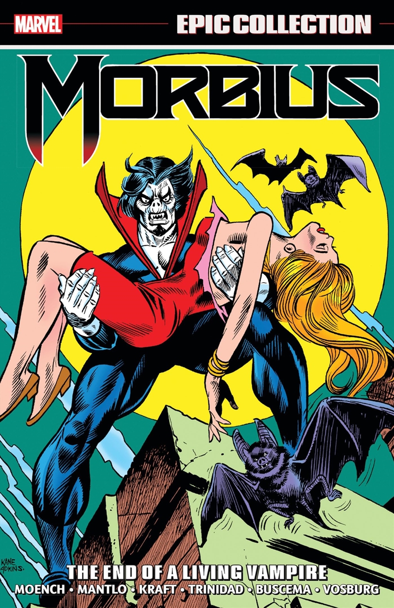 MORBIUS EPIC COLLECTION: THE END OF A LIVING VAMPIRE (Morbius, 2)/Product Detail/Graphic Novels