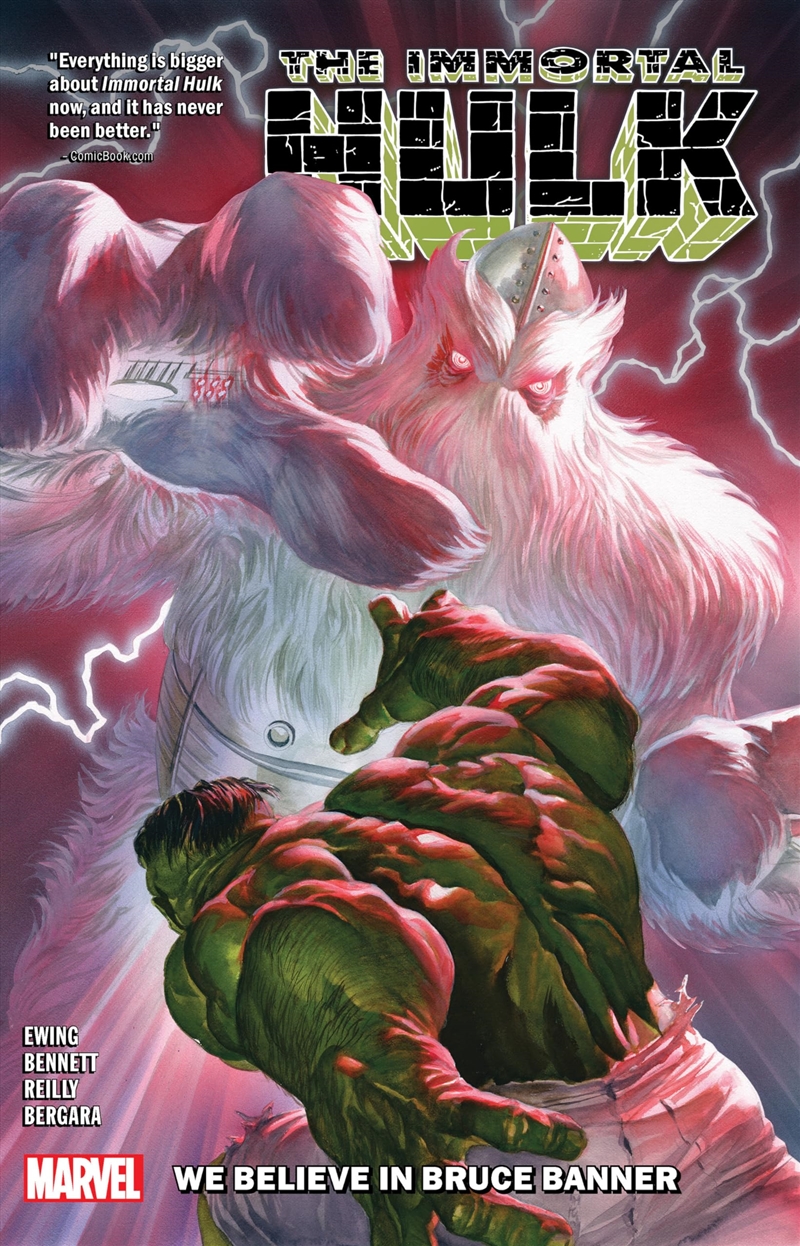 IMMORTAL HULK VOL. 6: WE BELIEVE IN BRUCE BANNER/Product Detail/Graphic Novels