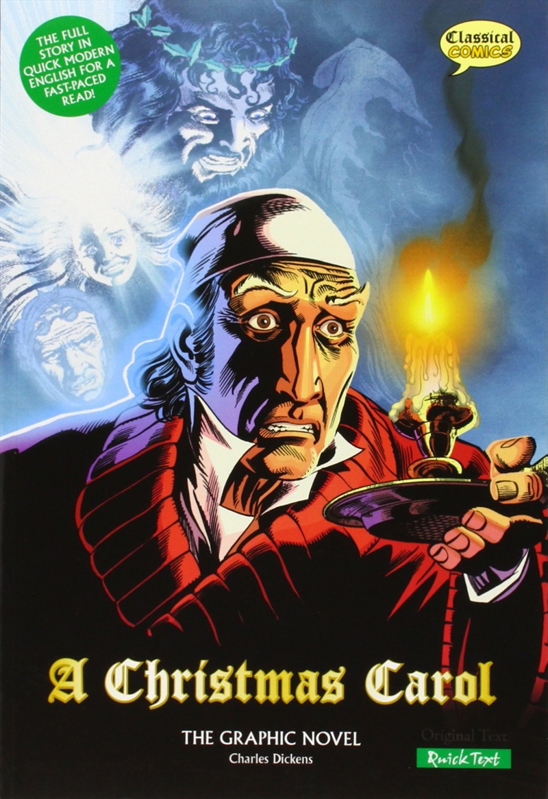 A Christmas Carol: Quick Text: The Graphic Novel (British English)/Product Detail/Childrens Fiction Books