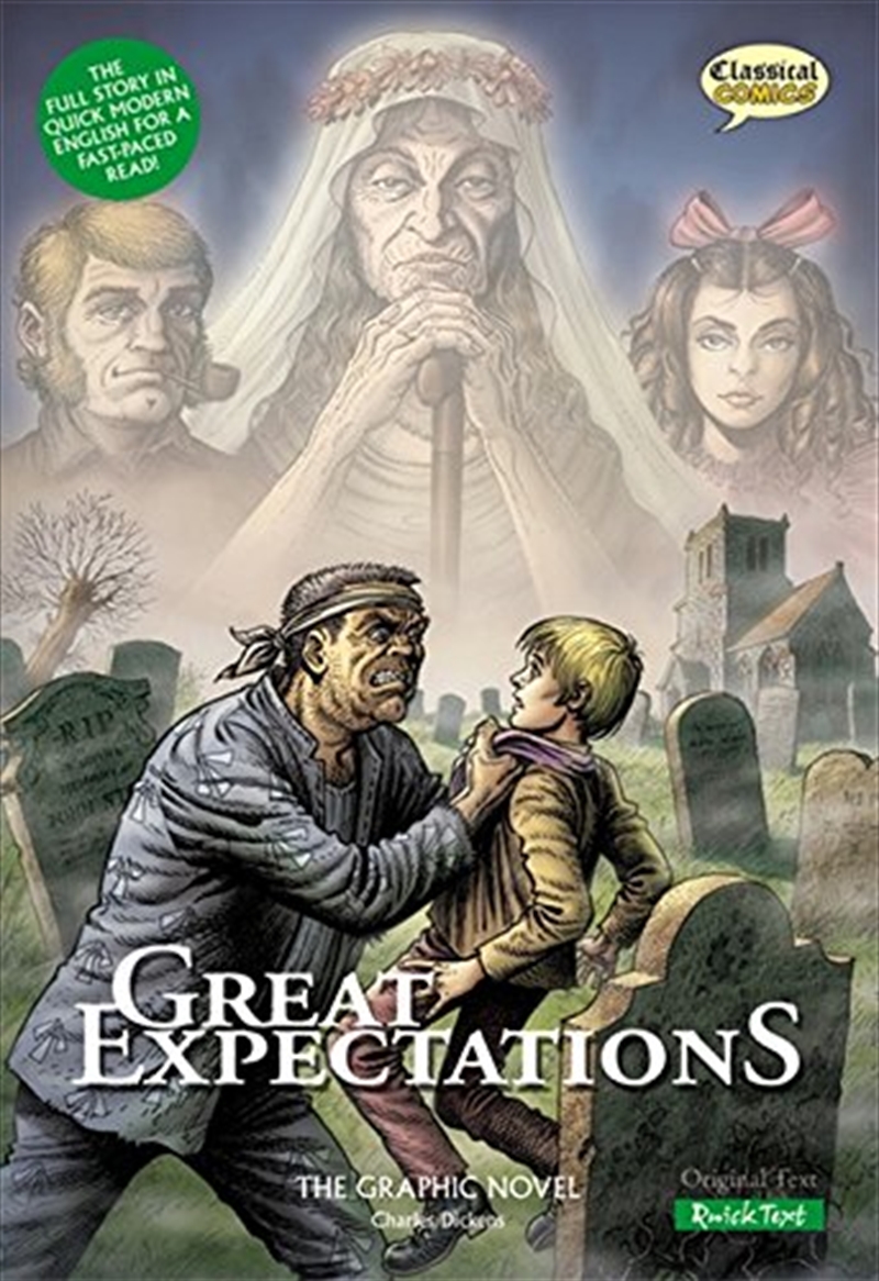 Great Expectations: Quick Text: The Graphic Novel (British English)/Product Detail/Childrens Fiction Books