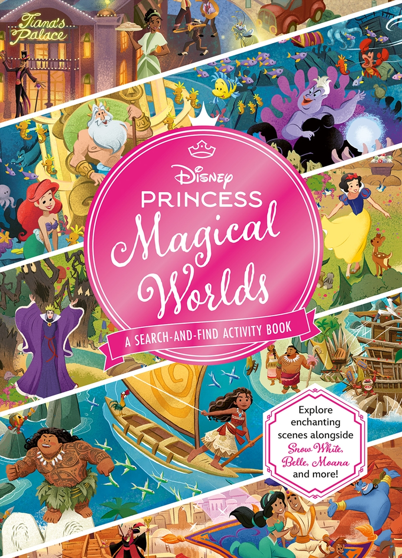 Magical Worlds: A Search-and-Find Activity Book (Disney Princess)/Product Detail/Kids Activity Books