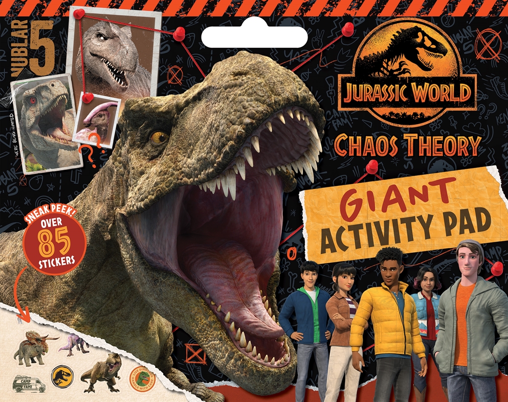 Jurassic World Chaos Theory: Giant Activity Pad (Universal)/Product Detail/Kids Activity Books