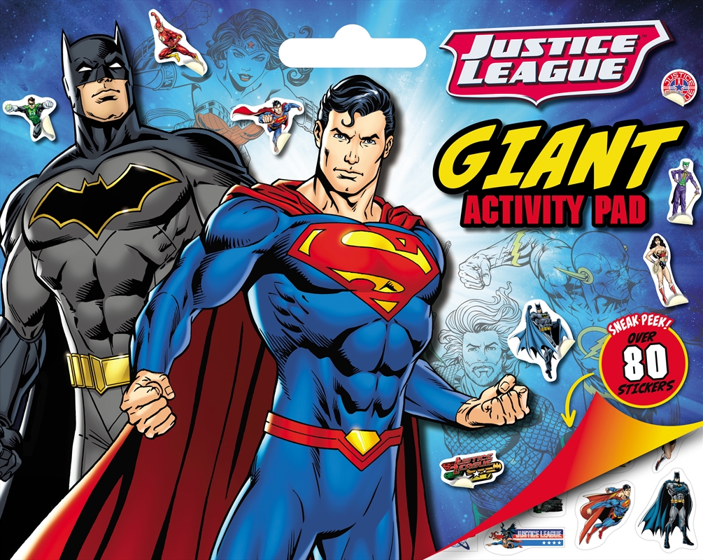 Justice League: Giant Activity Pad (Warner Bros.)/Product Detail/Kids Activity Books