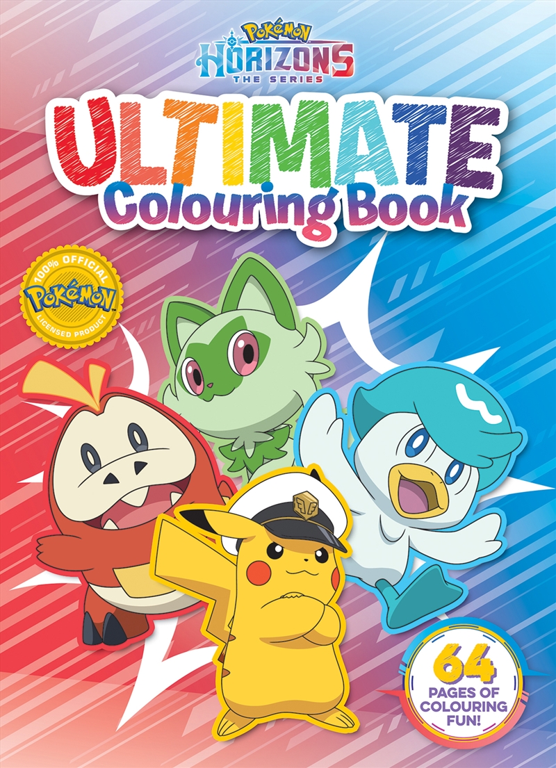 Pokemon Horizons The Series: Ultimate Colouring Book/Product Detail/Kids Colouring