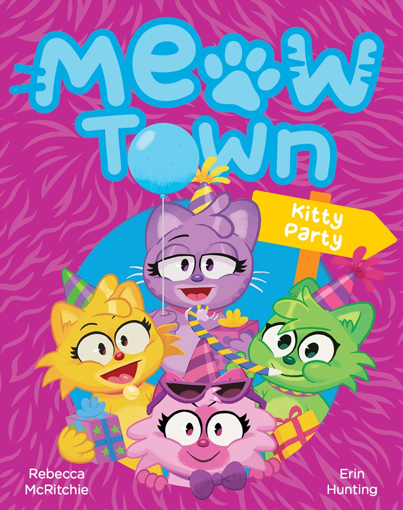 Kitty Party (Meow Town #2)/Product Detail/Childrens Fiction Books