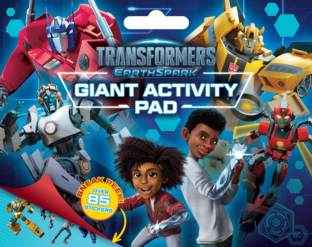 Transformers Earthspark: Giant Activity Pad (Hasbro)/Product Detail/Kids Activity Books