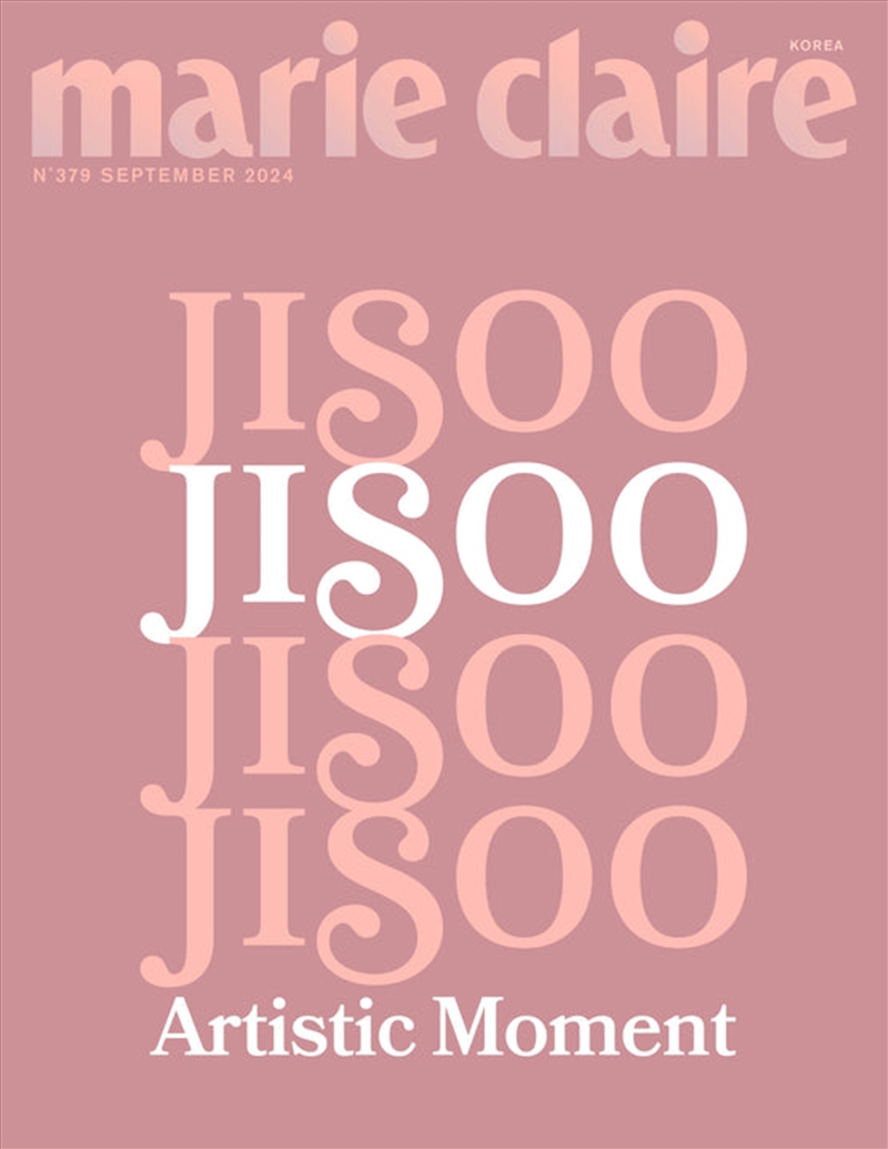 Marie Claire 2024. 9 [B] (Cover : Jisoo)/Product Detail/KPOP Merch