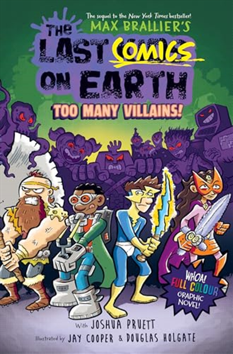 The Last Comics on Earth: Too Many Villains!/Product Detail/Graphic Novels