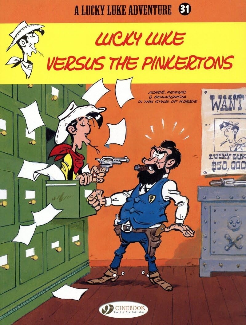 Lucky Luke Versus the Pinkertons (Volume 31) (Lucky Luke, 31)/Product Detail/Graphic Novels