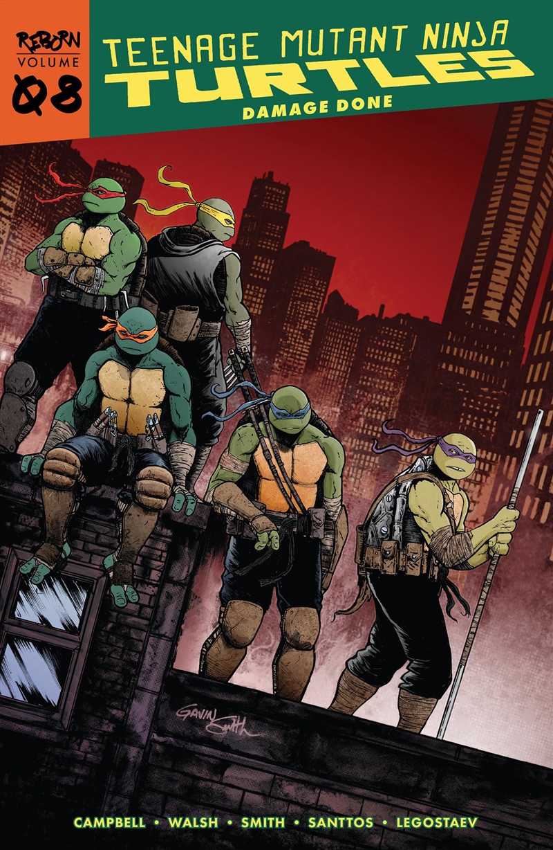 Teenage Mutant Ninja Turtles: Reborn, Vol. 8 - Damage Done/Product Detail/Graphic Novels