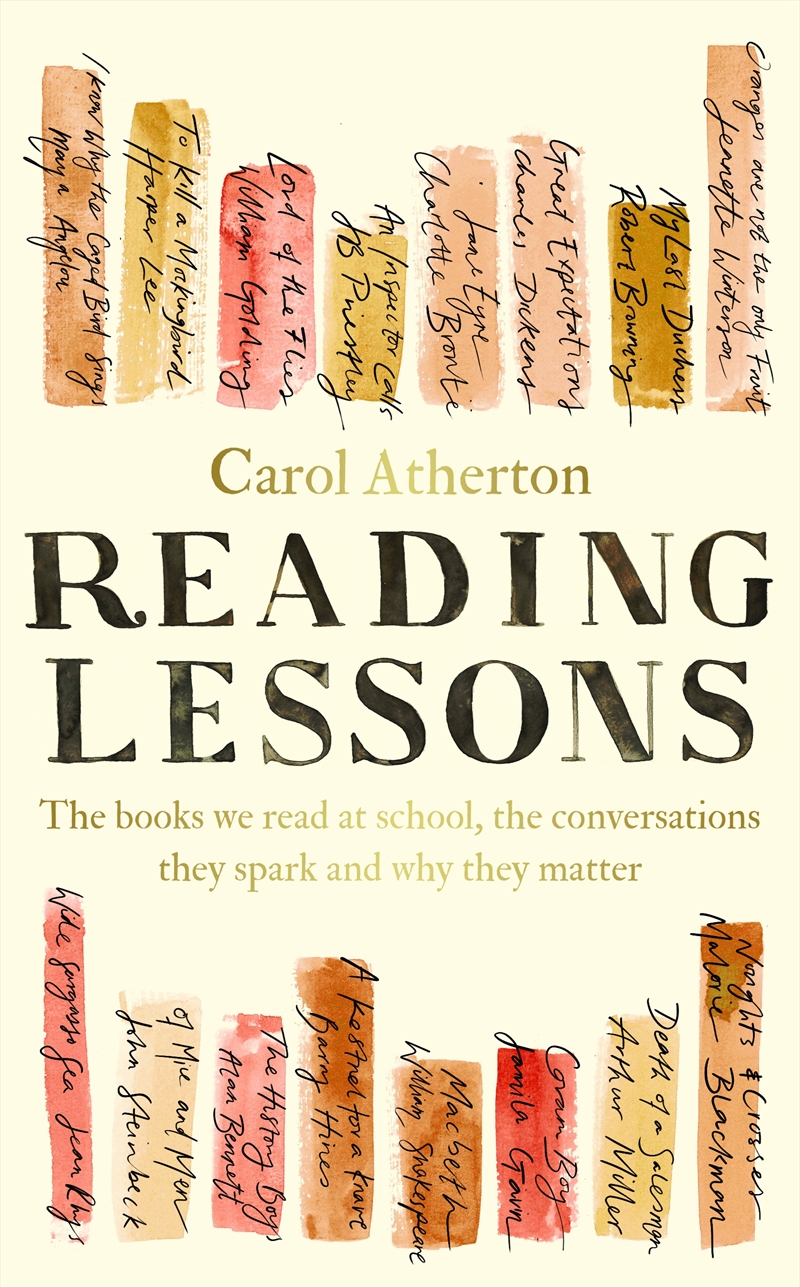 Reading Lessons:The books we read at school, the conversations they spark and why they matter/Product Detail/Reading