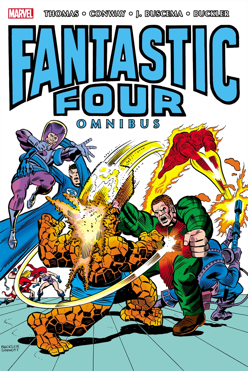 THE FANTASTIC FOUR OMNIBUS VOL. 5 RICH BUCKLER FRIGHTFUL FOUR COVER/Product Detail/General Fiction Books