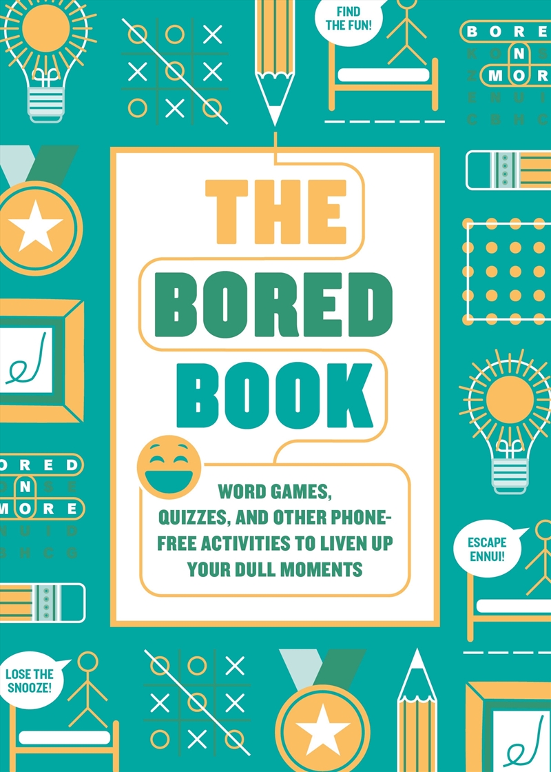 The Bored Book:Word Games, Quizzes, and Other Phone-Free Activities to Liven Up Your Dull Moments--A/Product Detail/Family & Health