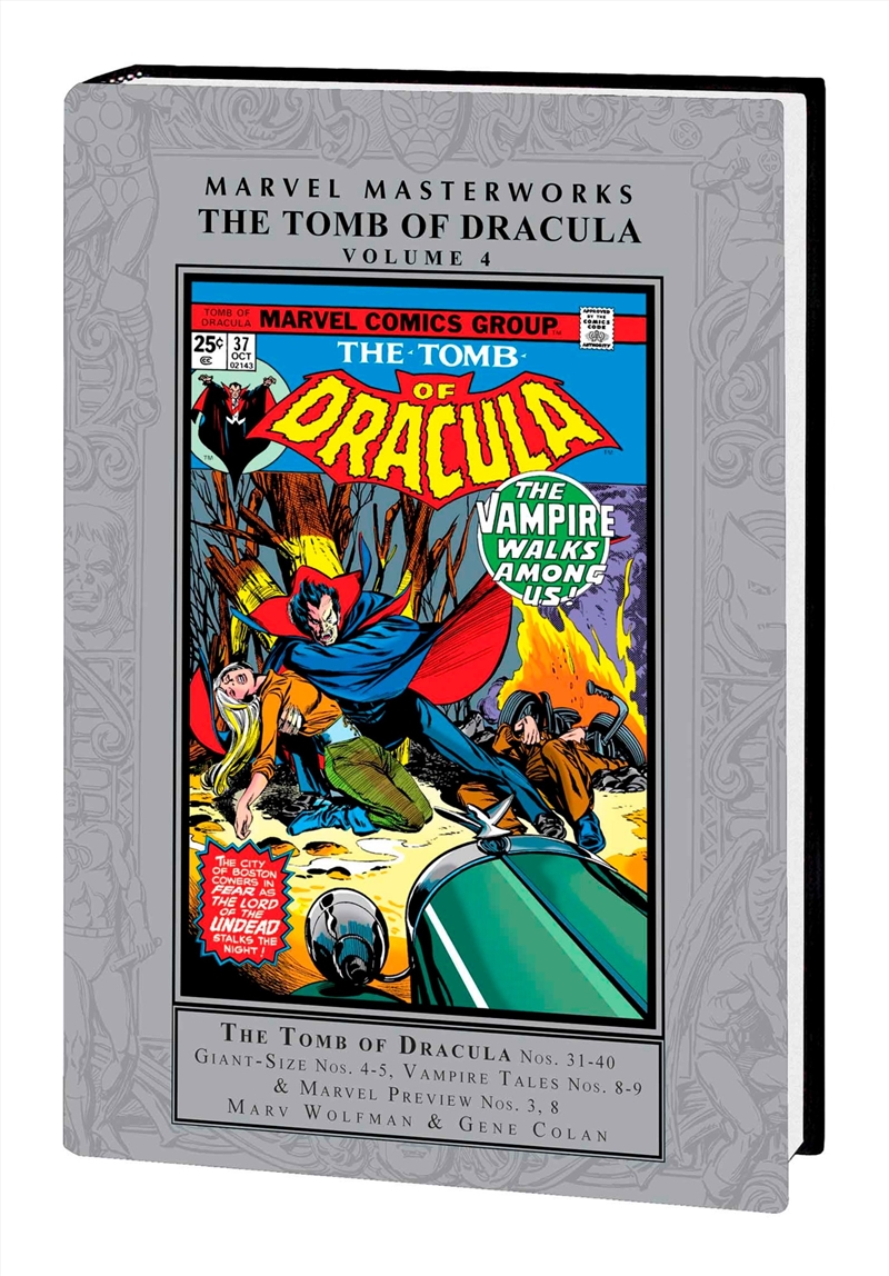 MARVEL MASTERWORKS: THE TOMB OF DRACULA VOL. 4/Product Detail/General Fiction Books