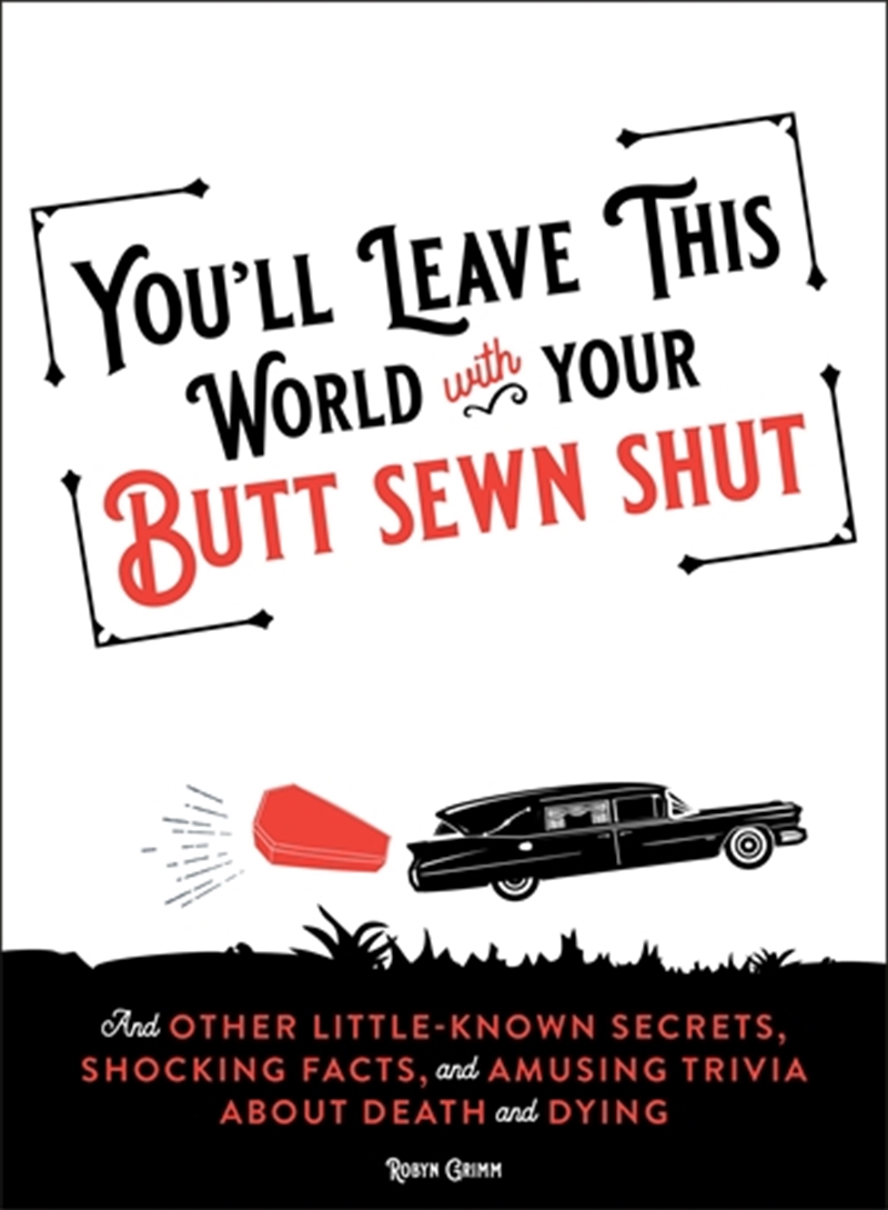 You'll Leave This World With Your Butt Sewn Shut/Product Detail/Adults Activity Books