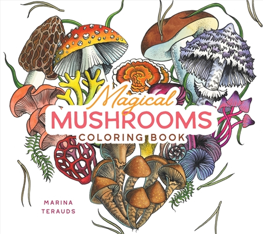 Magical Mushrooms Coloring Book/Product Detail/Adults Activity Books