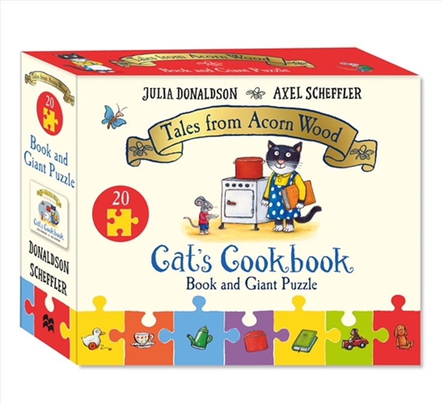 Cat's Cookbook Book and Giant Puzzle Gift Set/Product Detail/Early Childhood Fiction Books