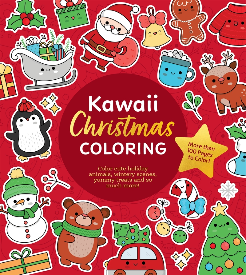 Kawaii Christmas Coloring/Product Detail/Adults Colouring