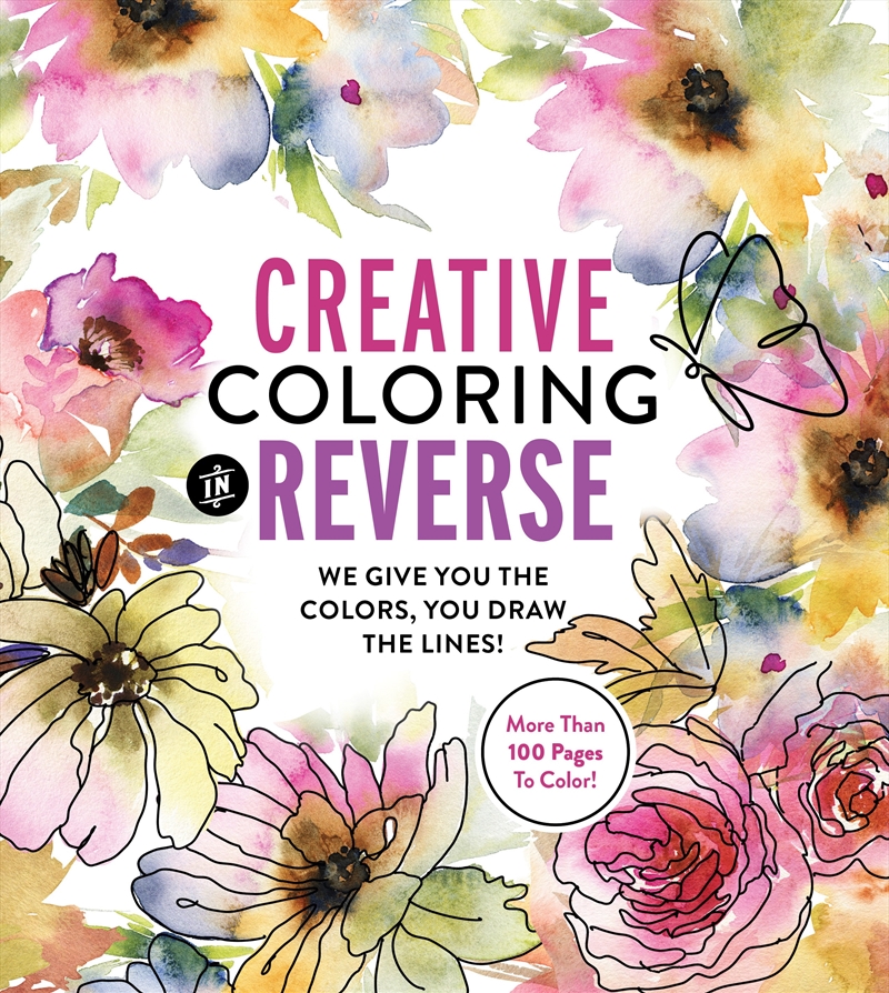 Creative Coloring in Reverse/Product Detail/Adults Colouring