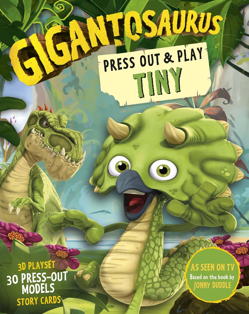 Gigantosaurus: Press Out and Play, TINY!/Product Detail/Kids Activity Books