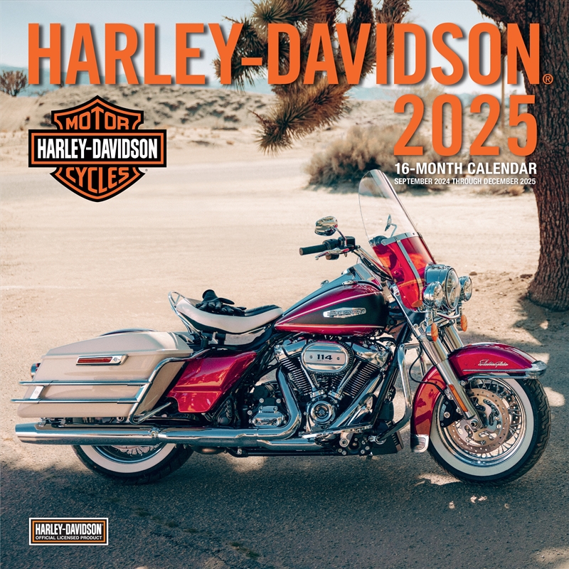 Harley Davidson 2025 Wall Calendar/Product Detail/Calendars & Diaries