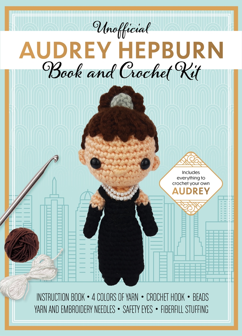 Unofficial Audrey Hepburn Book and Crochet Kit/Product Detail/Crafts & Handiwork