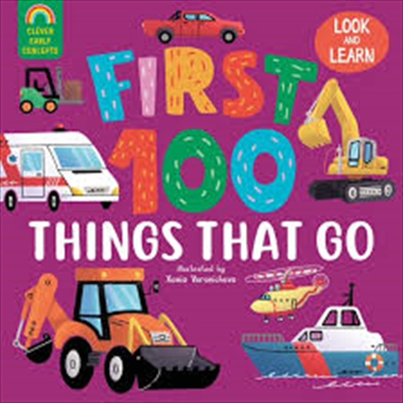 First 100 Things That Go/Product Detail/Childrens