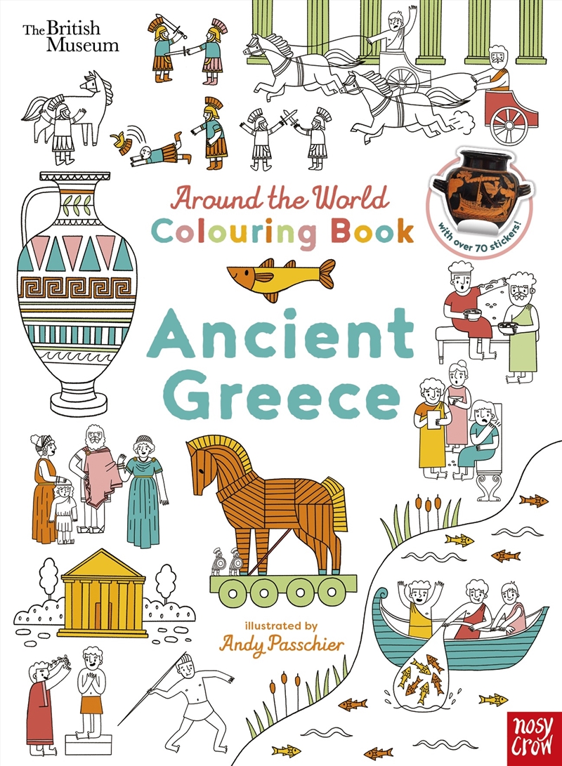 Ancient Greece (Around the World Colouring)/Product Detail/Kids Colouring