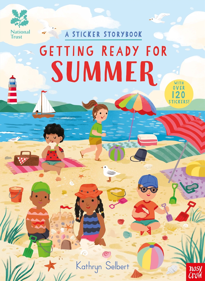 Getting Ready for Summer (A Sticker Storybook)/Product Detail/Kids Activity Books