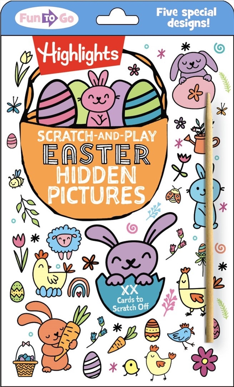 Scratch-and-Play Easter Hidden Pictures/Product Detail/Kids Activity Books