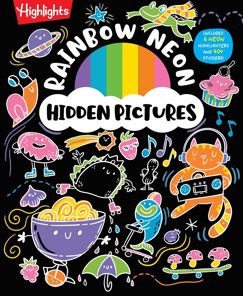 Rainbow Neon Hidden Pictures/Product Detail/Childrens