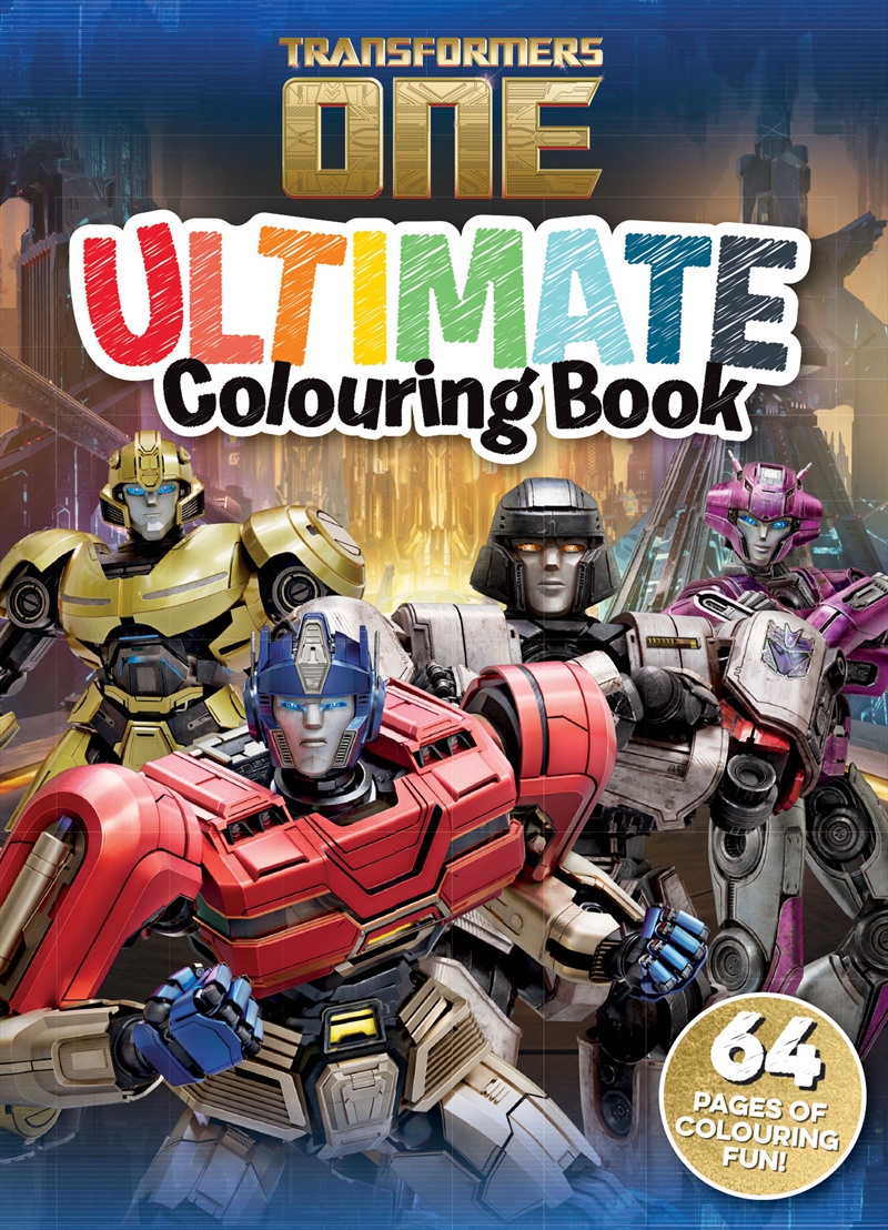 Transformers One: Ultimate Colouring Book (Hasbro)/Product Detail/Kids Colouring