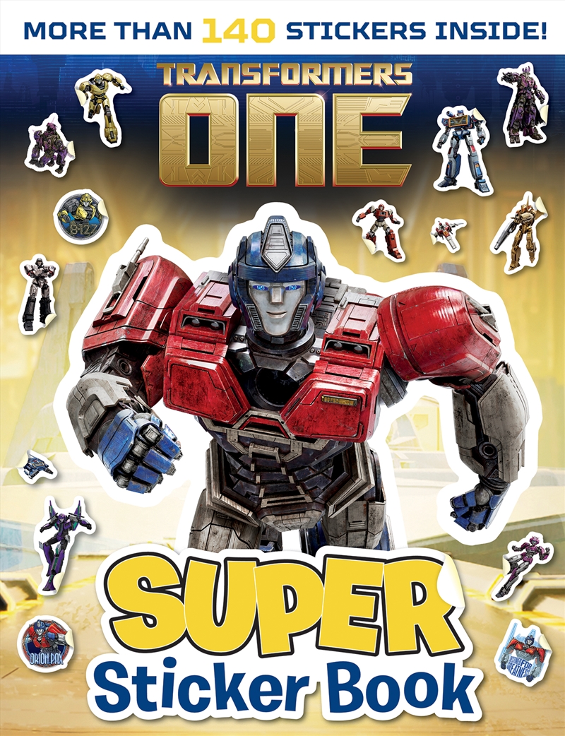 Transformers One: Super Sticker Book (Hasbro)/Product Detail/Kids Activity Books