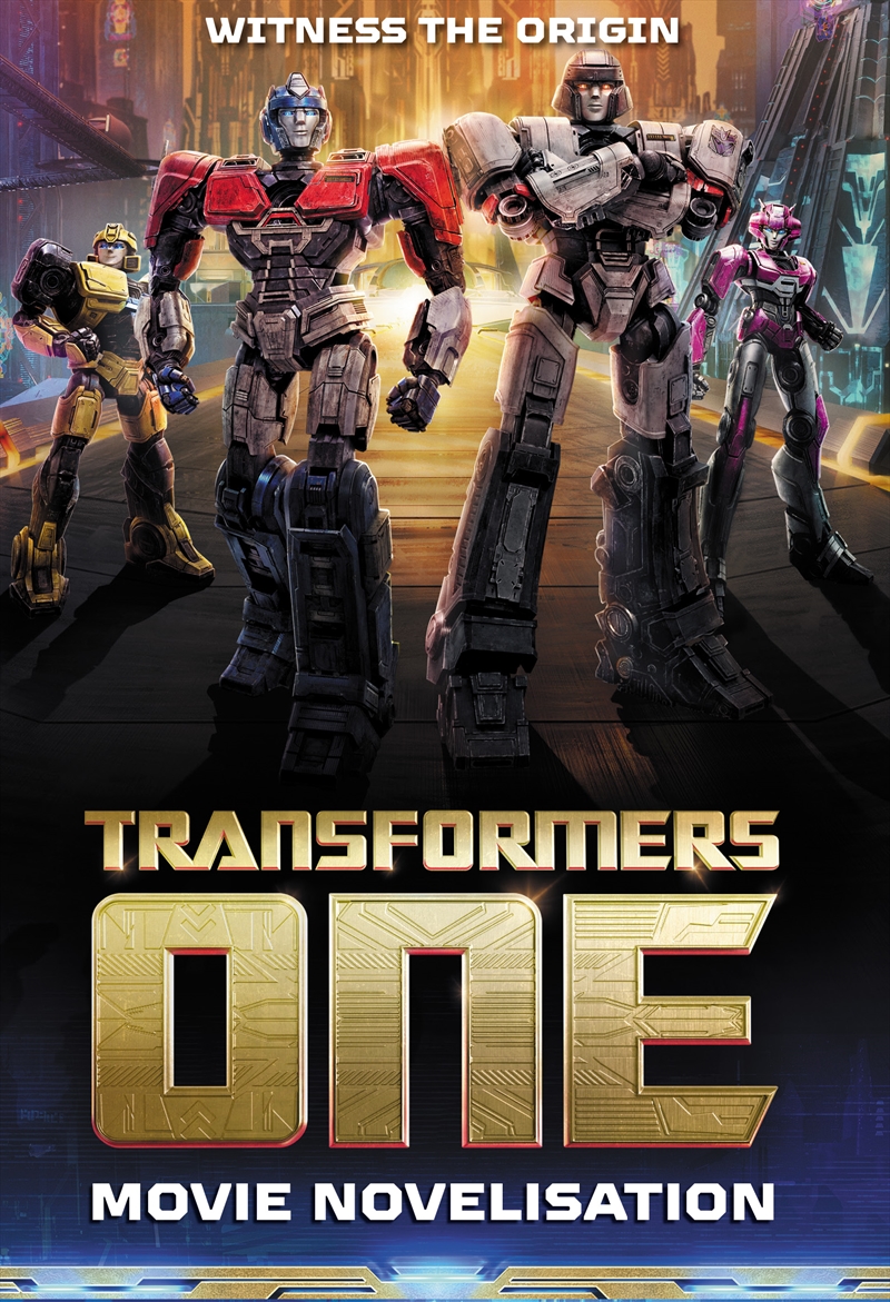 Transformers One: Movie Novelisation (Hasbro)/Product Detail/Childrens Fiction Books