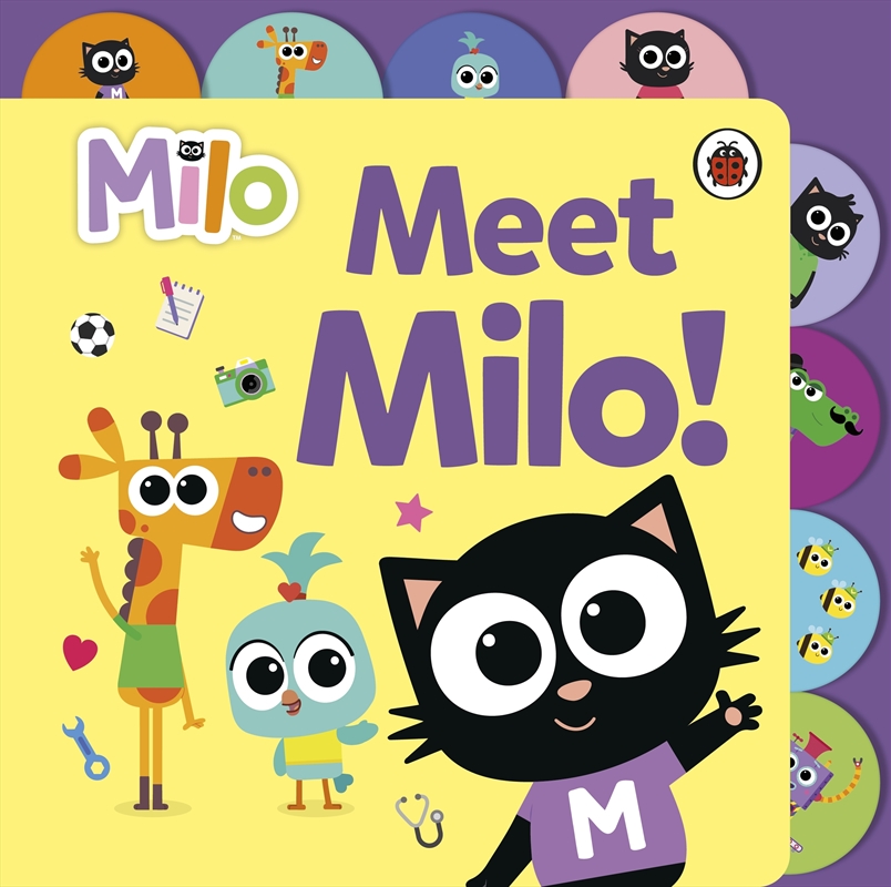 Milo: Meet Milo!: Tabbed Board Book/Product Detail/Early Childhood Fiction Books